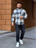 Сорочка чоловіча, байка двостороння, м. 1048 (р: M, L, XL, XXL) №714337 - Vitvelli RZ3646 м. 1048
