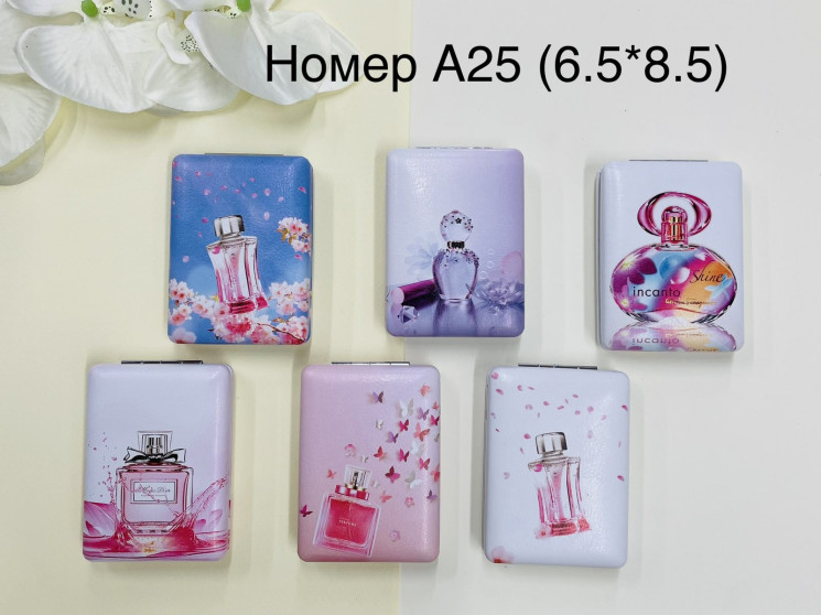 Дзеркало дитяче "А25" (р. 6.5*8.5см) в упаковці 12 шт. №358324 - Tessa272