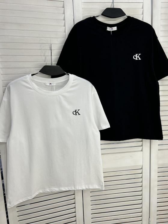 Футболка жіноча "2302" котон (р: one size) 2 кольори, в упаковці 5 шт. №385954 - Mercury SE927