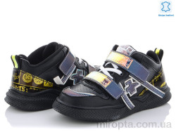 Кросівки DA35196A black р: 32-37, в упаковці: 8 пар, купити тільки гуртом