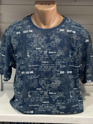 Футболка чоловіча, марлівка (р: 3ХL,4XL,5XL,6XL) 4 кольори, в упаковці 4 шт. №384733