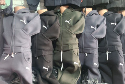 Спортивний костюм дитячий, трикотаж, фліс (р. 2-6 років ), 5 кольорів, в упаковці 5 штук №319890