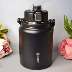 Місткий термос, м.WY17-1500 (об'єм: 1500 ml), колір: чорний №323727