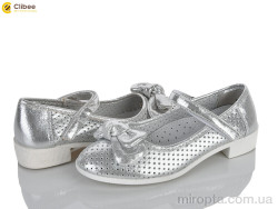 Туфлі D105 silver р: 32-37, в упаковці: 6 пар, купити тільки гуртом