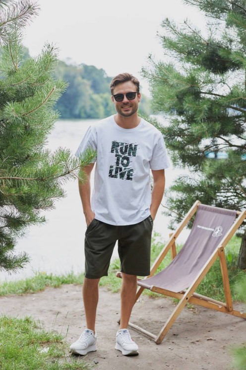 Футболка чоловіча, бавовна, м. 45.1 (р: M, L, XL, XXL) №711399 - Umon GOL1454 м. 45.1