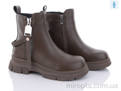 Черевики 197-172 brown р: 36-40, в упаковці: 8 пар, купити тільки гуртом