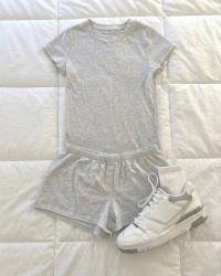 Костюм жіночий повсякденний літній, віскоза м. 387 (р. 42-46) №414691