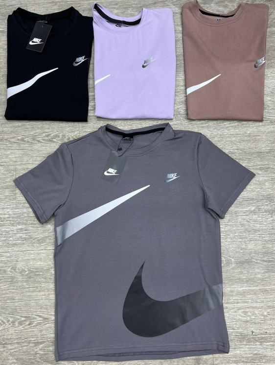 Футболка підліткова Nike "01-3" кулір (р: 13-17 років) 4 кольори, в упаковці 5 шт. №385581 - Spider