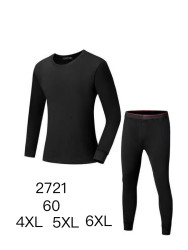 Чоловіча термобілизна, комбінований, м.2721 (р: 4XL-6XL), в упаковці 3 штуки одного кольору №337735