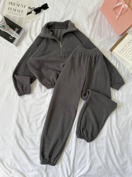 Костюм жіночий, полар фліс м. 1146 (р: 42-46, 48-52) №815740 - 