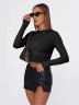 Лонгслів жіночий, трикотаж (р: one size) 3 кольори, в упаковці 5 шт. №386068 - Mercury SE927