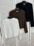 Лонгслів жіночий, трикотаж (р: one size) 3 кольори, в упаковці 5 шт. №386068 - Mercury SE927