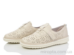 Туфлі G10-3 beige р: 36-41, в упаковці: 8 пар, купити тільки гуртом