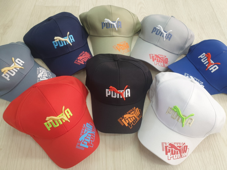 Бейсболка дитяча "Puma" котон (р: 52) мікс кольорів, в упаковці 5 шт. №382341 - Ventil SE 939