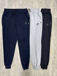 Спортивні штани чоловічі, двунитка, пеньє, м.95 (Розмір: M-3XL ), 3 кольори, в упаковці 5 штук №346934