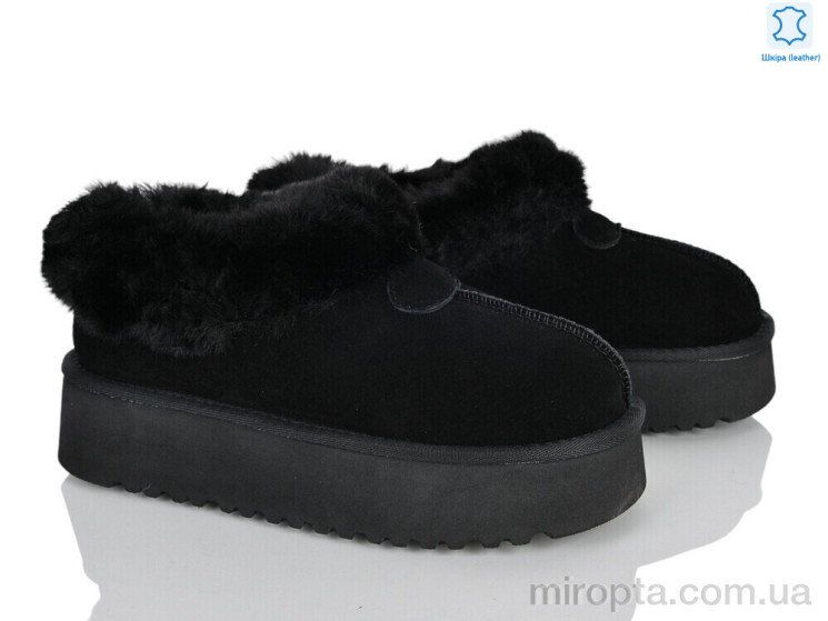 Уги 5866-1 шкіра р: 36-41, в упаковці: 6 пар, купити тільки гуртом - 1215807