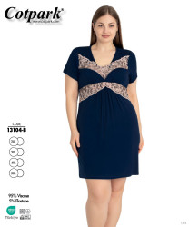 Нічна сорочка жіноча "13104-В" (р: 2XL,3XL,4XL,5XL) в упаковці 4 шт. №371800