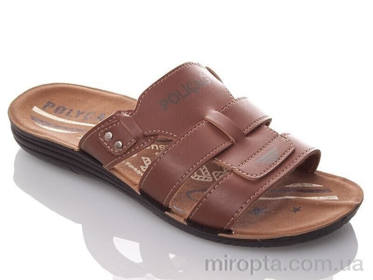 Шльопанці MN3 camel р: 40-44, в упаковці: 6 пар, купити тільки гуртом - 1079079