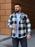 Сорочка чоловіча, байка двостороння, м. 1048 (р: M, L, XL, XXL) №714339 - Vitvelli RZ3646 м. 1048