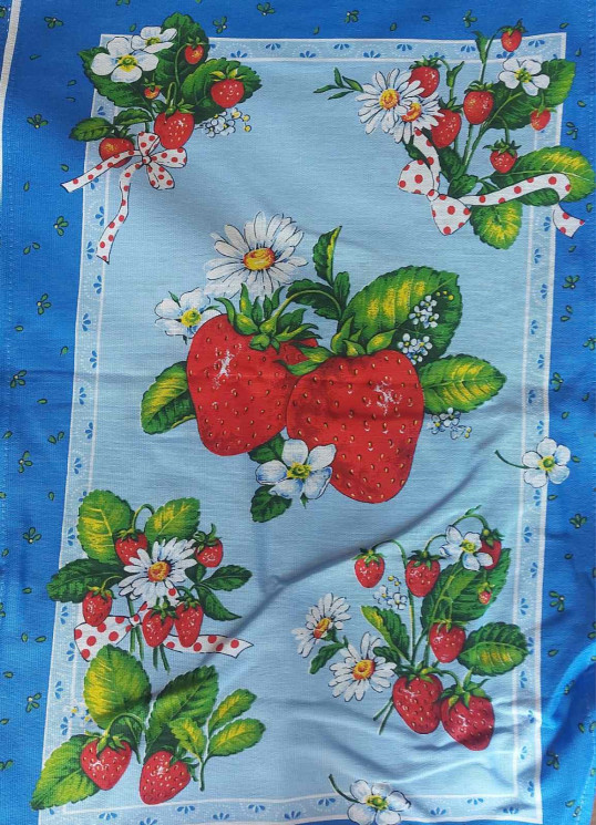 Серветка для кухні, льон (розмір: 45*70 см), в упаковці 10 штук №342475 - Palma RZ3641