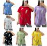 Футболка  жіноча на зв'язці котон  м.25312  (р. L-2XL)  7 кольорів  в упаковці 3 штуки  №753247 - Smile RZ 4457
