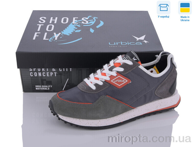 Кросівки UMB24097 grey р: 41-46, в упаковці: 8 пар, купити тільки гуртом - 905676