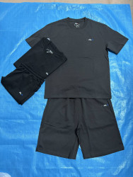 Костюм чоловічий "201" трикотаж (р: L-4XL) 2 кольори, в упаковці 5 шт. №387045