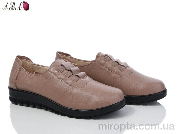 Туфлі 5ABA088 brown р: 38-43, в упаковці: 8 пар, купити тільки гуртом - 1044622