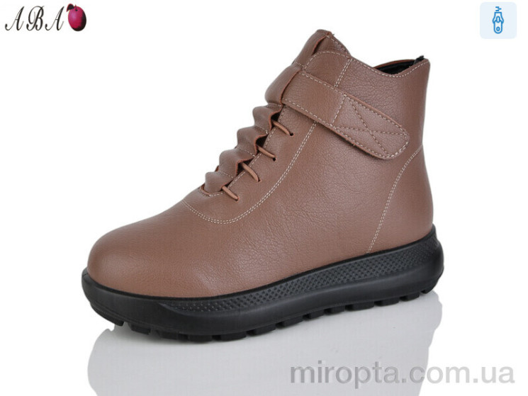 Черевики 60988 brown р: 37-42, в упаковці: 8 пар, купити тільки гуртом - 1117549