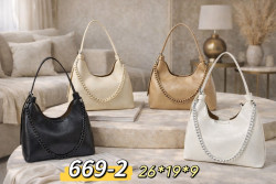 Сумка жіноча "669-2" штучна шкіра (р: 26*19*9см) 4 кольори №386229
