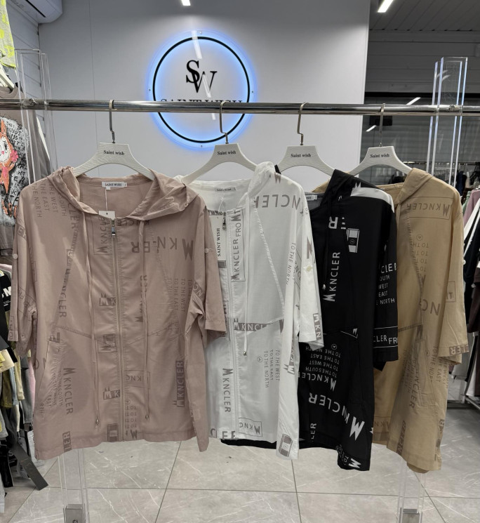 Блузка жіноча штапель м.HQ-1201 (Розмір:5XL-6XL) 4 кольора в упаковці 10 штук №760792 - Saint Zel3317