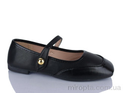 Балетки Prime KT-312-1 black р: 37-40, в упаковці: 8 пар, купити тільки гуртом