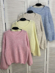 Кофта жіноча "02756" кашемір (р: one size) 4 кольори, в упаковці 4 шт. №389239