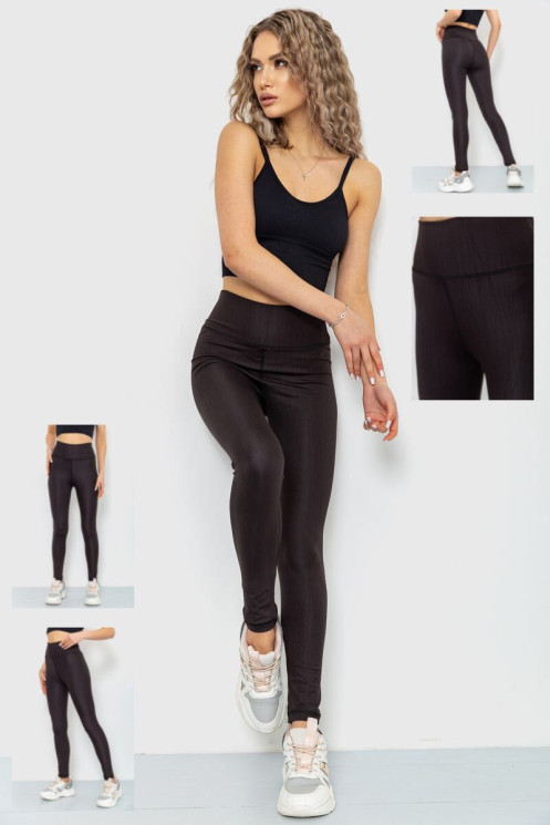 Лосини, р.S-XL, коттон, ликра, 1 колір в упаковці 5 штук №806169 - Relaxwear RZ3531