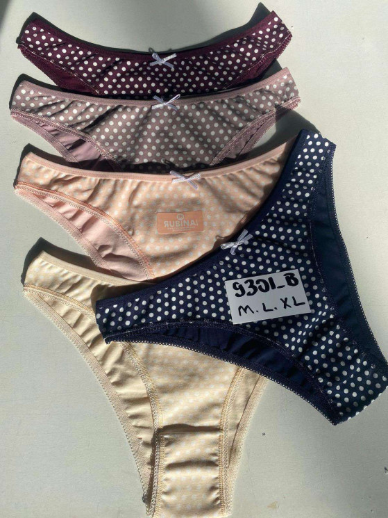Труси жіночі, котон, м.930LB (р. M, L, XL ), 5 кольорів, в упаковці 10 шт. №316240 - Karahan HR1930