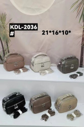 Сумка жіноча "KDL-2036" штучна шкіра (р: 21*16*10см) 6 кольорів №362781