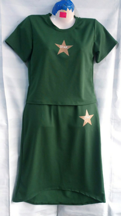 Костюм жіночий, трикотаж (р. 44-54 ), 4 кольори, в упаковці 6 штук №309079 - Iris BG/PO436