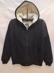 Кофта спортивна чоловіча, трикотаж, хутро, м.2353 А (Розмір: М-3XL ), 2 кольори, в упаковці 5 штук №334953