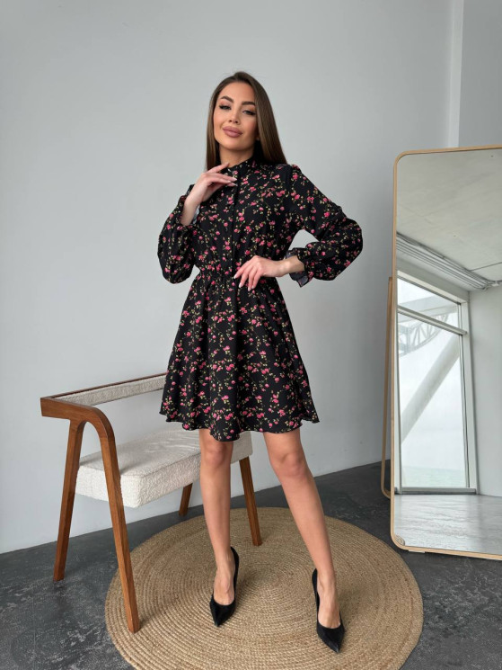 Сукня жіноча 702, турецький Soft (р. S-M, L-XL) №309287 - 