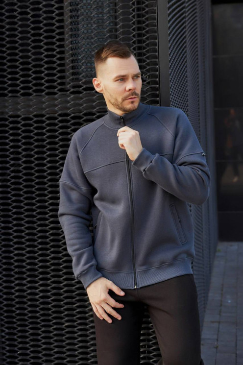 Кофта чоловіча, фліс, м. 143.4 (р: L, XL, 2XL, 3XL) №718296 - 