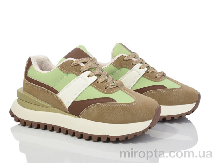 Кросівки 149-63 green р: 36-41, в упаковці: 8 пар, купити тільки гуртом - 980391