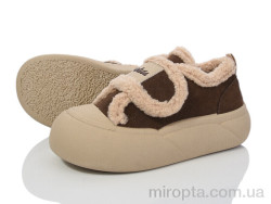 Кросівки 197-195 brown р: 36-41, в упаковці: 8 пар, купити тільки гуртом