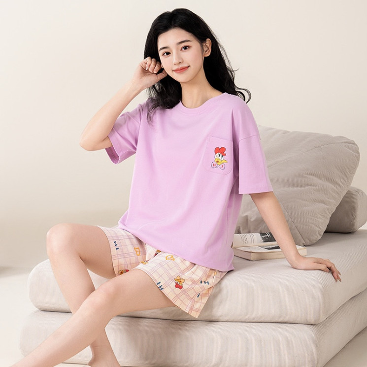 Піжама жіноча, котон, м.2442 (р. M-2XL), в упаковці 4 штуки №330589 - Chiny 2598