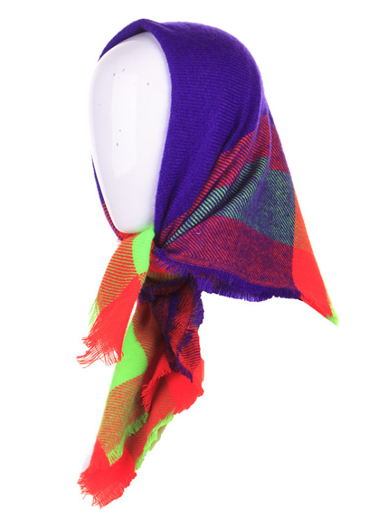 Хустка No Brand р 80*80 Жіноча P299 purple - Shawls PO548 (vyh naMylku)