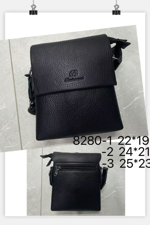 Чоловіча сумка "8280-3" штучна шкіра (р: 25*23см) №373159 - Chuk BE3624