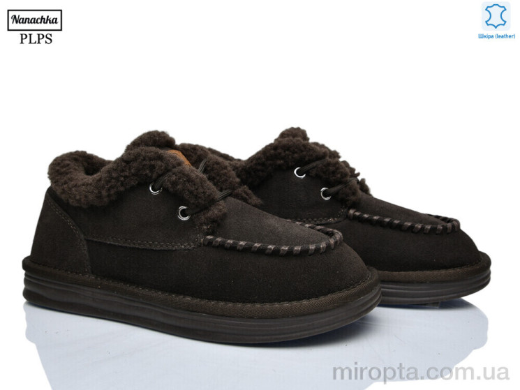 Туфлі 2627 brown р: 36-40, в упаковці: 6 пар, купити тільки гуртом - 1205610