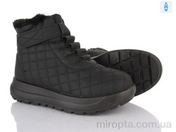 Черевики 60977 black р: 37-42, в упаковці: 8 пар, купити тільки гуртом