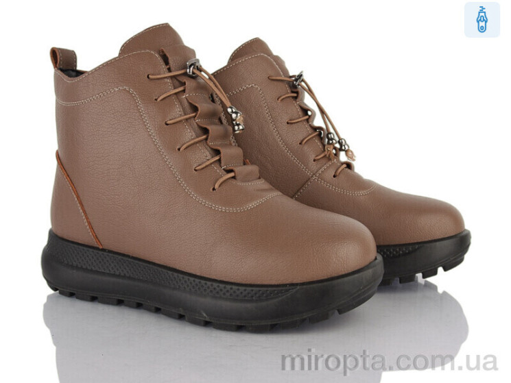 Черевики 60999 brown р: 37-42, в упаковці: 8 пар, купити тільки гуртом - 1117186