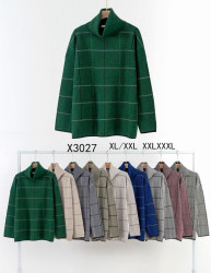 Гольф жіночий, кашемір, м.X3027 (р. XL-3XL ), мікс кольорів, в упаковці 10 штук №338095