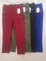 Штани жіночі, бавовна, м.1028 (Розмір: L-6XL), мікс кольорів, в упаковці 8 штук №328316